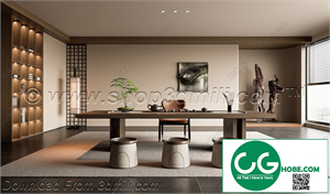 Tea Room 35 3D Model